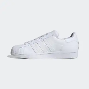 【adidas 愛迪達】SUPERSTAR 全白 男女鞋 穿搭 休閒鞋 貝殼鞋(EG4960 ★)