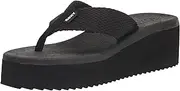 [Roxy] Women's Kallie Platform Flip Flop Sandal Wedge