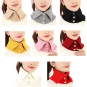 Neckerchief Winter Scarf For Men Cold Weather Collar Scarf Turtleneck Collar