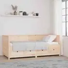 Day Bed 80x200 cm Solid Wood Pine