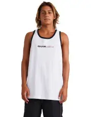 [Quiksilver] Quik International Tank in White