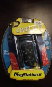 Rare Mad Catz DVD Kit For PS2 PlayStation 2 Wireless Remote & System Stand