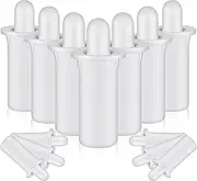 [Maitys] 40 Pieces Shutter Repair Pins, Plantation Shutter Fasteners Spring Loaded Replacement Repair Pins for Windows, Cabinet, Movable Blade, Blind Slats, White(0.8 x 0.2 x 0.1 Inch)