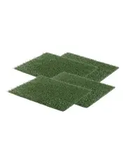[Paw Mate] 4 Grass Mat 63.5cm x 38cm in Green