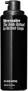 Nécessaire - The Body Retinol. Retinol Repair Serum + Retinol Body Lotion In One. Crepey Skin Treatment. Wrinkle + Line Prevention. 0.1% Pure Retinol + 10% AHA. 5.1 oz