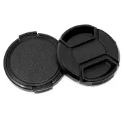 (2 Pack) 72mm Lens Cap center pinch snap on Front Cover for Canon Nikon Sony