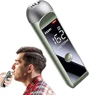 Alcohol Breathalyzer Tester, Breath Alcohol Detector, LED Display Alcohol Detection, Professional-Grade Accuracy Alcohol Breath Test Tool for Home Professional Use