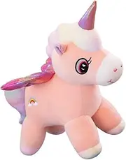1Pc Creative Cartoon Plush Unicorn Doll Soft Cloth Plush Plaything Adorable Design for Present for Birthdays and Home Decor