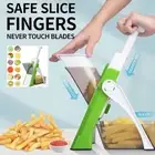 5 in 1 Slicer Adjustable Vegetable Chopper Mandoline Slicer Julienne Cutter Safe