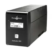 PowerShield Defender 650VA / 390W Line Interactive UPS with AVR, 2 x Australian