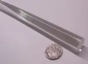 Acrylic Extruded Round Rod, Clear .625" (5/8") Dia x 6' Length, 5 Units, 30 Ft