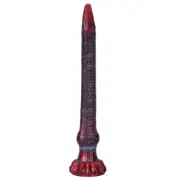 Fantasy Octopussy Platinum Silicone Dildo 36.2 Inch - Metallic Red
