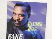 Alexander O'Neal "Fake" PICTURE SLEEVE! NEW! NICEST COPY ON eBAY!