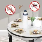 Portable Fan Leaf Fly Repellent Automatic Fly Catcher Battery Powered (Fixed)