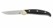 PUMA TEC Belt Knife, G10 Black with Mosaic Pins, w/ Leather Sheath - 7300809