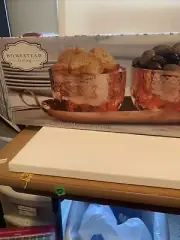 Homestead 4 Piece Copper And Gold Condiment Set