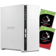 QNAP TS-233 2-Bay NAS with 2x 2TB NAS HDD Bundle [BDLQNP23304]