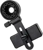 KOMBIUDA Phone Scope Mount Adjustable Smartphone Clamp for Easy Photography with Telescopes Compatible with Monoculars and Binoculars for Wonders