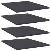 Replacement Boards For Bookshelf Chipboard Grey 4 Pc 40x50cm Shelf Panel Storage