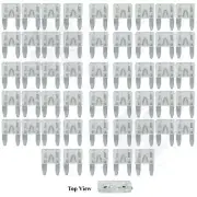 50x Mini Blade Fuse APM ATM 25A Amp Motorcycle Automotive Circuit Spade Set Kit