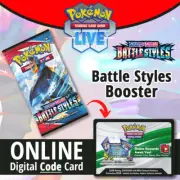 Pokémon PTCGO Live TCG Battle Styles Booster ONLINE Bulk Code Cards Lot