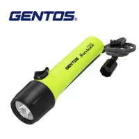 在飛比找蝦皮商城優惠-【Gentos】防水25米手電筒 300流明 IP68 SR