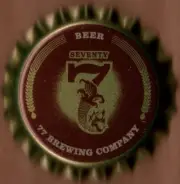 USA Plastic Lined Beer Crown Bottle Cap: Seventy Seven Brewing