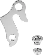 Bicycle Derailleur Hanger, 2.6x1.6in Bike Tail Hook Bike Replacement Hanger Compatible with Gt Aggressor Avalanche KHS Timberline Kestrel Kettler Mongoose WG008-SL Pro Rear Derailleur Part