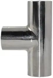DAN SPEED Stainless Steel 19MM 3/4" 0.75" Sanitary Weld Tee 3 Way Pipe Fitting SUS SS316 (3/4inch)