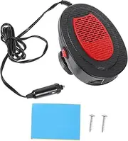 AKOOSY Car Windshield Heater Fan Portable Heater with Modes for Quick Defrosting Non Slip Base for Cars and Trucks Efficient Heating Equipment for Safe Driving