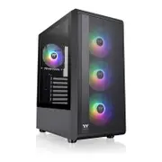 Thermaltake S200 PLUS ARGB Tempered Glass ATX Mid Tower Case - Black [CA-1X2-00M1WN-01]