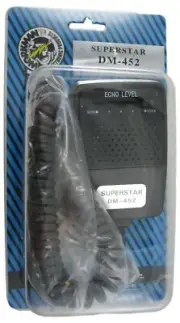 Workman DM-452 CB Radio Echo Superstar Microphone Prewired 4-Pin Connector
