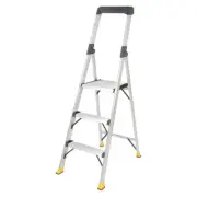 Bailey FS13869 Lightweight Retail Platform 3 Step Ladder 120kg Industrial Duty R