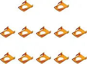 Generic 12Pcs Model Train Coupler Set Trains Hook for 1:87 HO Model Trains DIY Accs