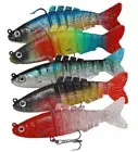 5PCS Fishing Lures Soft Jig Baits Wobblers Silicone Soft Swimbait Fishing Hooks