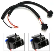 Extension Wire Pigtail Female P A H5054 Two Harness Head Light Bulb Replacement