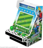 MY ARCADE All-Star Arena Nano Player - 4.5" Fully Playable Portable Mini Arcade Machine with 207 Retro Games, 2.4" Screen Color Display