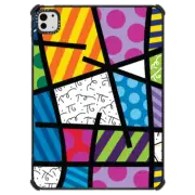 iPad Pro 11-inch (M4) iPad Impact Case COLORFUL LANDSCAPE BY ROMERO BRITTO