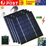 6V 2W Mini Solar Panel 330mA Mobile Phone Battery Charging Home Control Outdoor