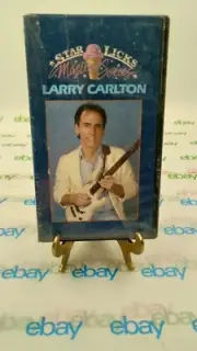 Larry Carlton Star Licks VHS 1986) AND booklet