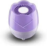 Elegant Purple Floral Fly Zapper lamp - Luxurious Bug Killer with Body Temperature Simulation for Indoor use