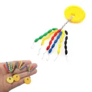 Fishing Float Stops Line 30pcs/Group Soft Rubber Bobber Stoppers Colorful Rings
