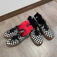 在飛比找Yahoo!奇摩拍賣優惠-vans authentic 格子 方格 棋盤格 黑白 膠底