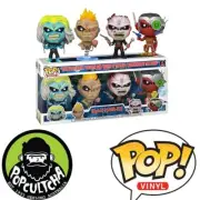 Iron Maiden - Eddie Glow in the Dark Pop! Vinyl Figure 4-Pack "New"