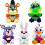 5pcs FNAF Plushies Set, Five Nights at Fre_ddy's Plushies, 5 Nights at Freddy's Plushies, Fanf Plushie All