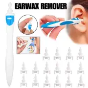 Ear Cleaner Kit for Ear Wax Removal-Spiral Q-Grips Tip Picker Easy Cleaning Tool