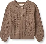 [Wheat] Girls' Cardigan