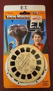 Vintage 1982 ET Extra-Terrestrial View-Master 3D 3 Reels - NEW IN PKG