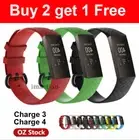 Fitbit Charge 3 4 Band Replacement Wristband Watch Strap Silicone Sport Bands