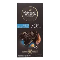在飛比找momo購物網優惠-【Wawel】瓦維爾海鹽太妃70%黑巧克力100g